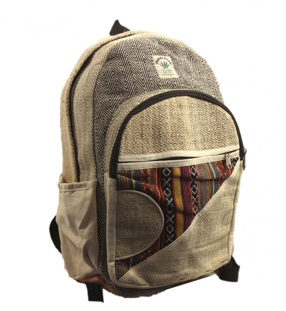 Backpack made of hemp, cultbagz HB-0086